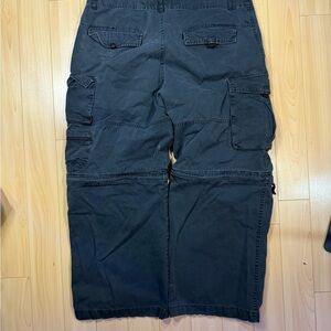 Y2K Lbco Black Cargo baggy Pants
